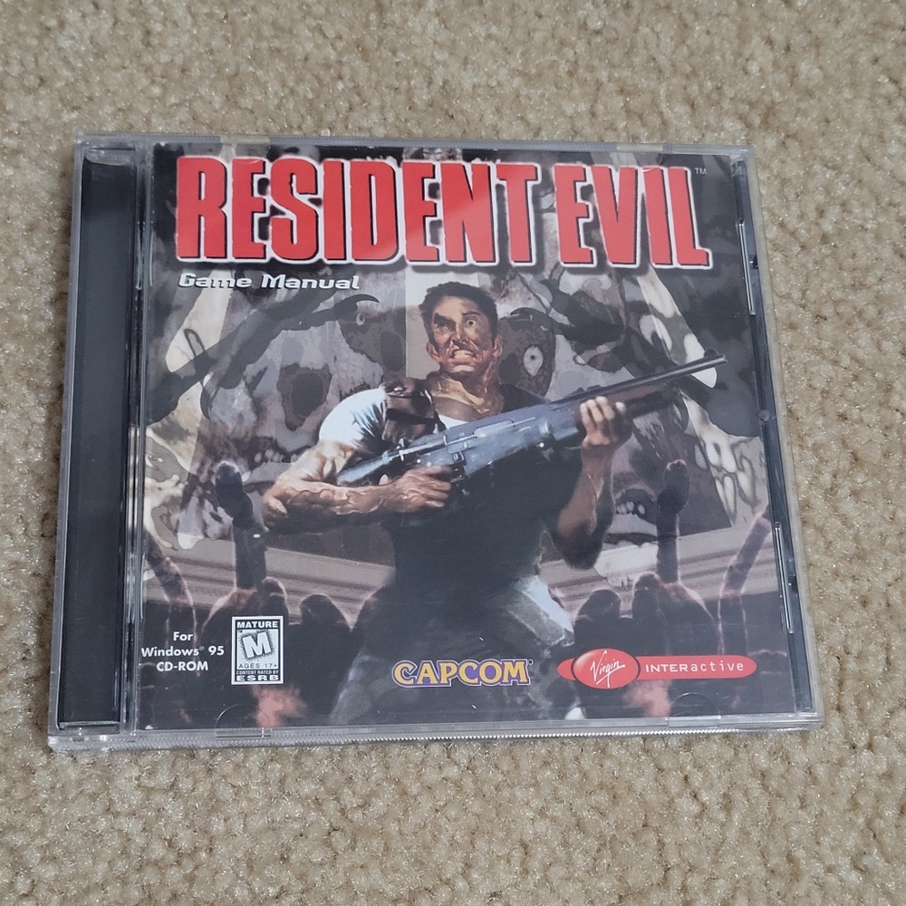 Resident Evil Capcon for Windows 95 CD-ROM
